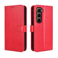 For Infinix Hot 60 5G Case Infinix Hot 60i 4G Wallet PU Leather Flip Cover with Card Holder Cash Poc