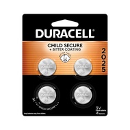 Duracell 2025 Lithium Battery, 4 Count (Pack of 1) Child Safety Features, Lithium Coin Battery for K