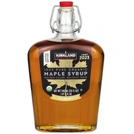 現貨Kirkland Golden Color Organic Maple Syrup 純有機楓糖漿 25oz / 740ml