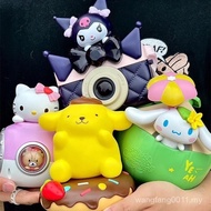 2023 KFC KFC Children Sanrio Toy Pudding Dog Cinnamon Dog Water Bottle Kuromi Hello Kitty