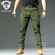 Eaglade Tactical Cargo Pants for Men in Black Ix9