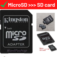 Adapter ตัวแปลงการ์ด KINGSTON​ MicroSD​card to​ SDcard แท้ 100%