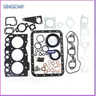 3TNE68 3D68E Engine Overhaul Gasket Kit For Yanmar 3TNE68 Engine Komatsu 3D68E 3D68E-3 Engine Steel 