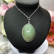 豆綠佘太翠 渾厚飽滿富甲天下 財富健康 手把件 項鍊 大掛墜 吊墜