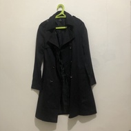 Preloved Coat Katun Hitam