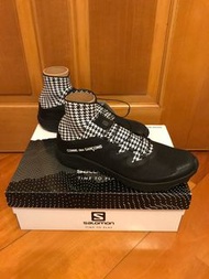 Comme Des Garcons x Salomon Houndstooth Print Sneakers