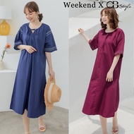 SG LOCAL WEEKEND X OB DESIGN WOMEN CLOTHES COTTON A-LINE EMBROIDERED MUSLIM LONG MAXI DRESS S-XXXL PLUS SIZE