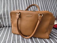 Lancaster handbag #boston bag #soft #geniune leather #波士頓包 #手袋 #軟熟 #大容量 #真皮