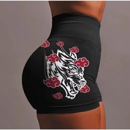 Women Shorts Yoga Wolf Seamless Gym Shorts Women Summer Workout Short Legging Sport Wear Fitness Out