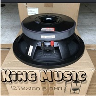 Speaker Komponen B&C 12 TBX 100/ B&C 12TBX100 12 inch