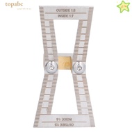 GORROS Dovetail Jig Guide, Stainless Steel with Bevel Dovetail Marker, 1:5/1:6/1:7/1:8 Slopes with S