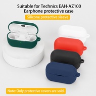 for Technics EAH-AZ100 Earphone Case Solid Color Silicone Shockproof Washable Protective Cover