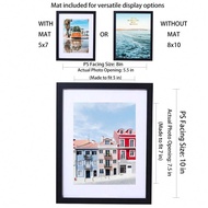 1 Black Photo Frame With Accessories, Beautify Your Memories With A Multifunctional Black Photo Fram