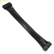Doublebuy PSU Power Supply 24 Pin Extension Cable Splitter for ATX Motherboard 24Pin to 24 20+4 Pin 
