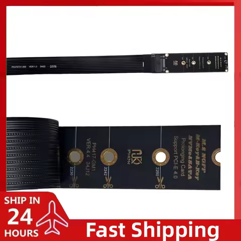 M.2 NVME NGFF M-Key SSD Extension Cable M.2 NVME Extender M.2 NVMe SSD Extension Cable for M.2 2230 