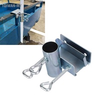 1qiwan-my aqxreight Sun Umbrella Mounting Clip Iron Parasol Fixing Clamp for Balcony Railing  aqxrei