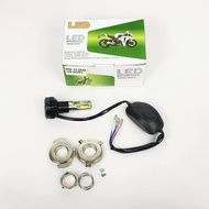 Led Headlamp  Autovision Headlight Motorcycle Hid Led 3ides 6sides Halogen Front Headlig HID H4