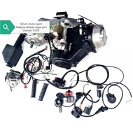 ATV 200CC Four-Wheel Go-Kart with Steel Frame and CVT GY6 Axle Transmission Engine