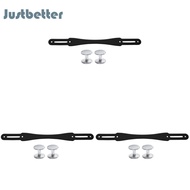 【สินค้าใหม่】สายหนังที่จับลำโพงซิลิโคนกันลื่นพร้อมสกรู2คู่สำหรับ JBL Xtreme 4 (สีดำ)