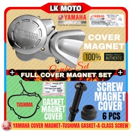 Y125Z YAMAHA COVER MAGNET 100% ORIGINAL TUSHIMA GASKET MAGNET COVER SCREW MAGNET COVER FULL SET