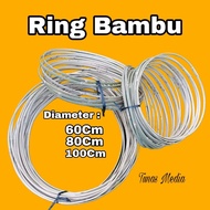 Circular Bamboo Ring, Bamboo Circle Plant Stakes