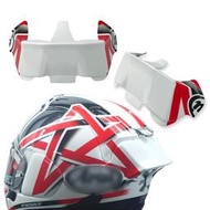 台灣現貨摩托車後擾流板裝飾頭盔擾流板配件適用於 Arai RX-7X Nakano RX-7X RR5 VZ-Ram R