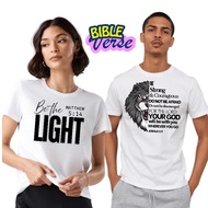 BIBLE VERSE NEW DESIGNS/TEENS AND ADULT SHIRT/UNISEX TSHIRT