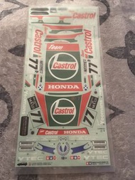Tamiya Castrol Honda Civic VTi 遙控車貼紙