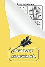 Archery scorebook: Archery training notebook, with target to mark the impacts, logbook for an archer