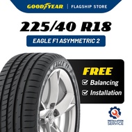 [Installation Provided] Goodyear 225/40R18 Eagle F1 Asymmetric 2 *ROF Tyre (WFA) - Mercedes-Benz CLS