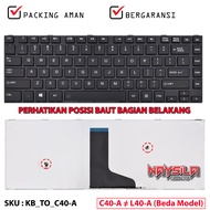 Toshiba Satellite C40 C40-A C45 C45-A C45D C45D-A C40D C40D-A C40T-A S40-A Keyboard