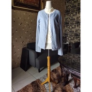 Beautiful Super Cool Baby Blue Knitted Cardi