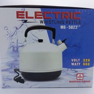 MASPION 22 cm 3 liter Whistling Sound Electric Kettle Water 3L