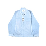 Work jacket polonize linen harrington