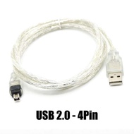JCD For 1394 Firewire USB 4P 6P to 4Pin IEEE 1394 Connection Wire For Camcorder MINI DV HDV 1394 Cam
