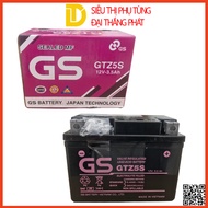 Bình Ắc Quy Khô GS GTZ5S ( 12V-3.5Ah ) cho xe Honda Yamaha Suzuki SYM airblade 110 wave 100 wave 110