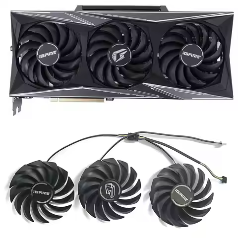 New RTX3090 GPU Fan 4PIN 90MM PVA080E12R for Colorful RTX 3090 3080TI 3080 3070 3060TI Vulcan Graphi