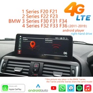 10.25inch touch screen bmw android headunit monitor gps radio carplay android auto 3series f30 interior reverse camera