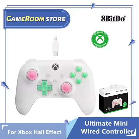 8BitDo Ultimate Mini Wired Controller for Xbox Hall Effect Joysticks and Triggers For Xbox Series X/