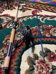 Joran Cruzar Shimano set reel power handle dragcliker