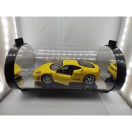 [Ready Stock] Hot Wheels FERRARI F430 FERRARI F430 Cylindrical Yellow Coating Details Engraving Fine