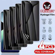 4 ชิ้น ฟิล์มไฮโดรเจลส่วนตัวใช้ได้กับ Mi 15 Ultra 15T Pro 14 14T 14T Pro ตัวป้องกันหน้าจอใช้ได้กับ Re