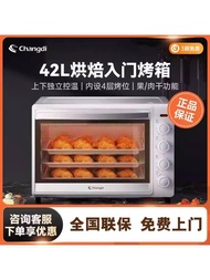 ☑♥ Changdi 42L Oven Household Baking Multi-Functional Electric Oven Fully Automatic Small Comme