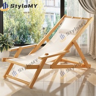 Arm Chair Beach Foldable Chair Leisure Lazy Home Recliner Chair Outdoor Camping Arm Chair chibaogu.s