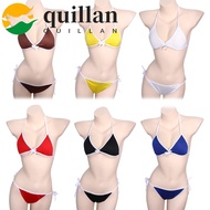 QUILLAN Swimsuit Fashion  Summer Biquini Halter Neck Strap Female Bathing Suit