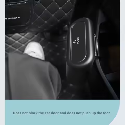 For Nissan Navara D22 Laurel C35 1997~2005 Car Trash Bin Multipurpose Organizer Bin Portable With Li