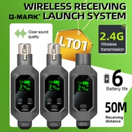 Wireless Microphone Transmitter Receiver LT01 2.4G XLR Converter