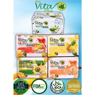 FIRST VITA PLUS (PREMIUM VARIANTS)[GUYABANO, MELON, DALANDAN, PINEAPPLE, FRUIT MEDLEY](20 SACHETS)