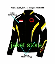 jaket maxim turing hitam new desain jaket anti air sesuai pick