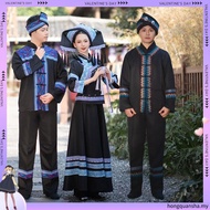 New Style Zhuang, Miao & Yao Embroidered Costumes for Women - March 3 Festival